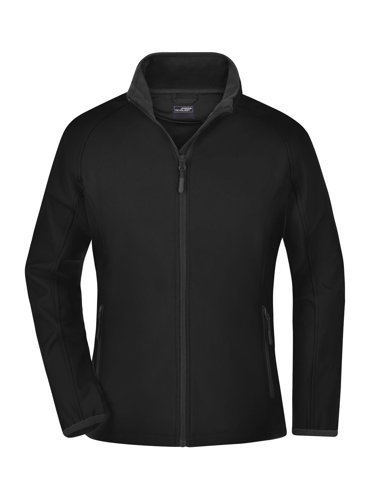 Ladies' Promo Softshell Jacket Damen – Daiber – Farbe black/black – individuell veredelbar