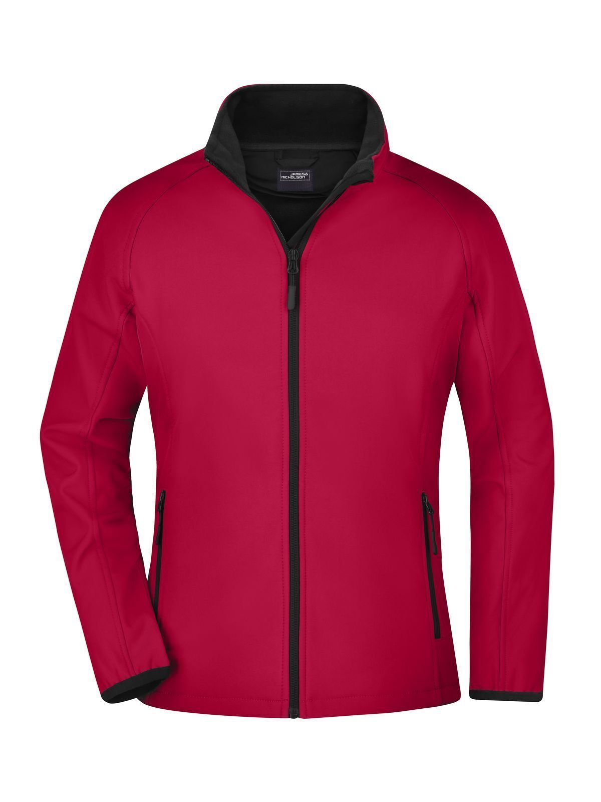 Ladies' Promo Softshell Jacket Damen – Daiber – Farbe red/black – individuell veredelbar