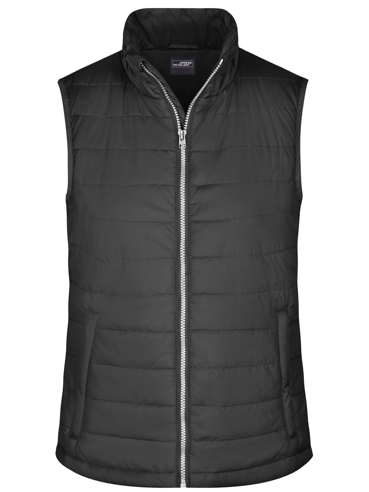 Ladies' Padded Vest Damen Jacke – Daiber – Farbe Schwarz – individuell veredelbar