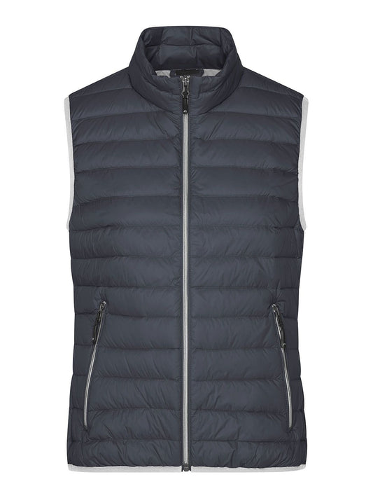 Ladies' Down Vest Damen Jacke – Daiber – Farbe graphite/silver – individuell veredelbar