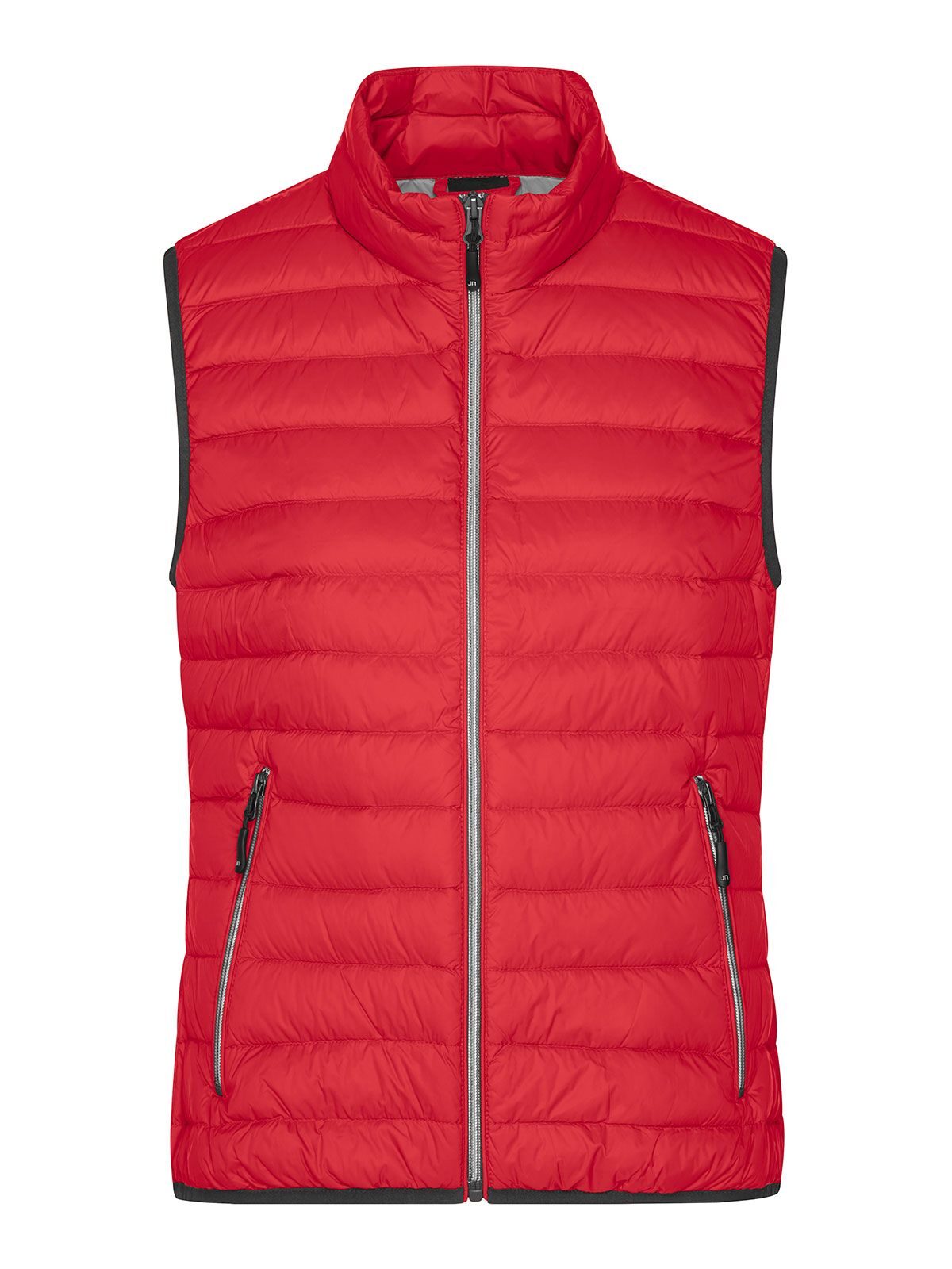 Ladies' Down Vest Damen Jacke – Daiber – Farbe red/silver – individuell veredelbar