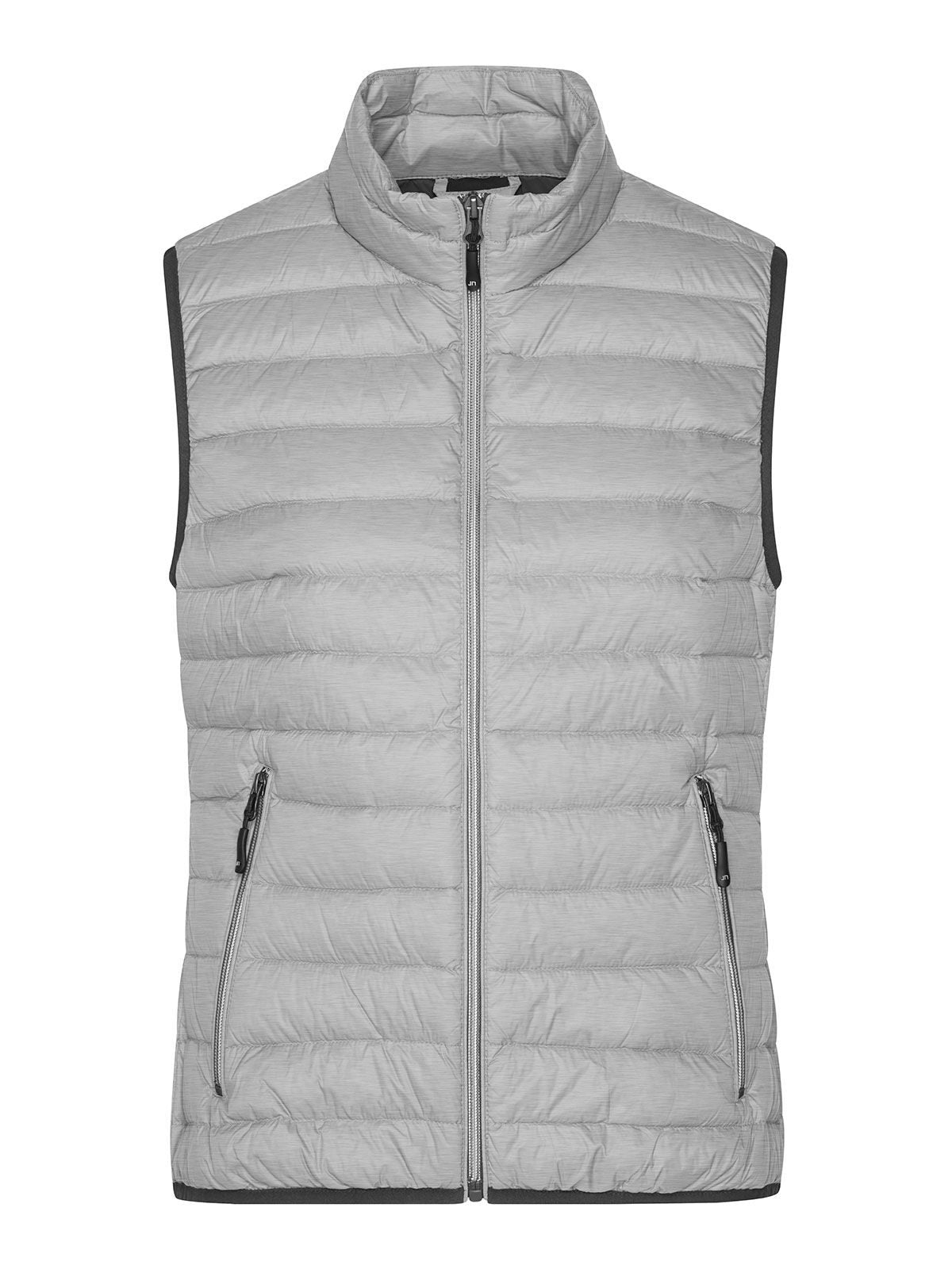 Ladies' Down Vest Damen Jacke – Daiber – Farbe silver-melange/graphite – individuell veredelbar
