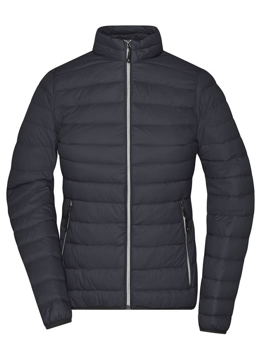 Ladies' Down Jacket Damen – Daiber – Farbe graphite/silver – individuell veredelbar