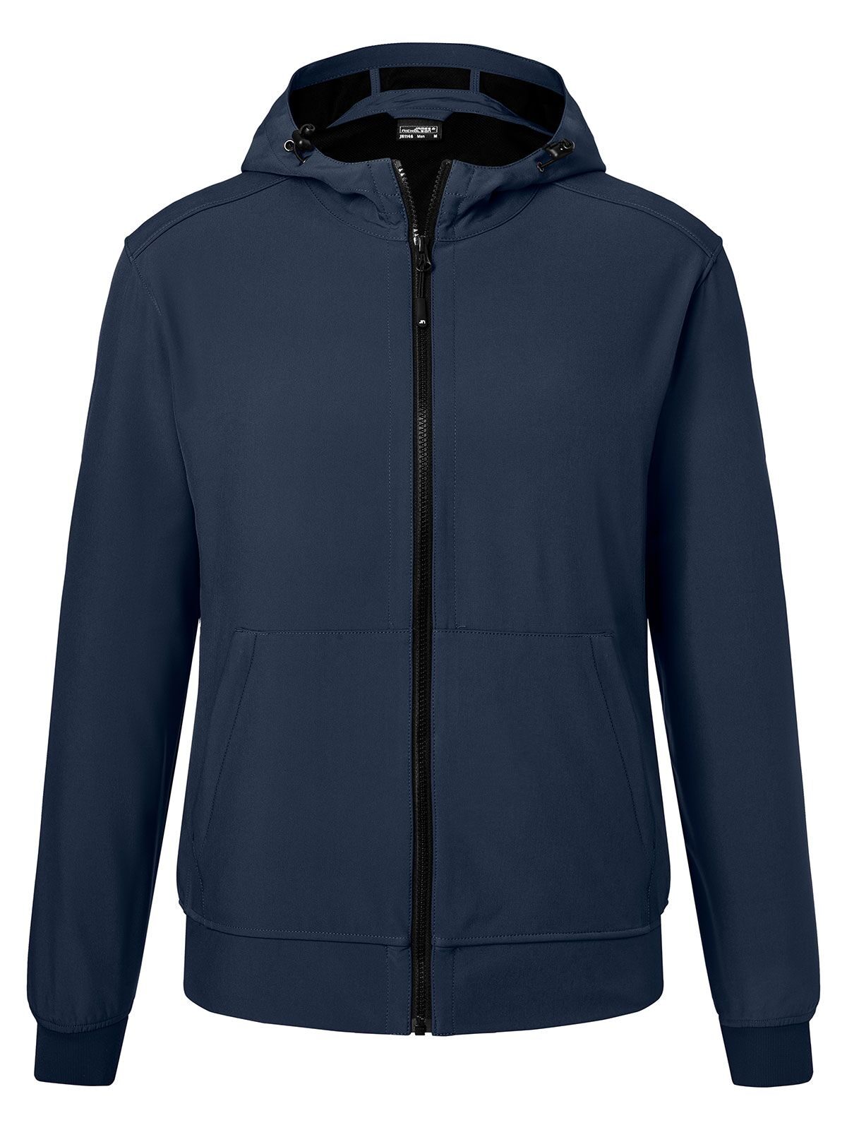 Hooded Softshell Jacket Herren – Daiber – Farbe navy/navy – individuell veredelbar