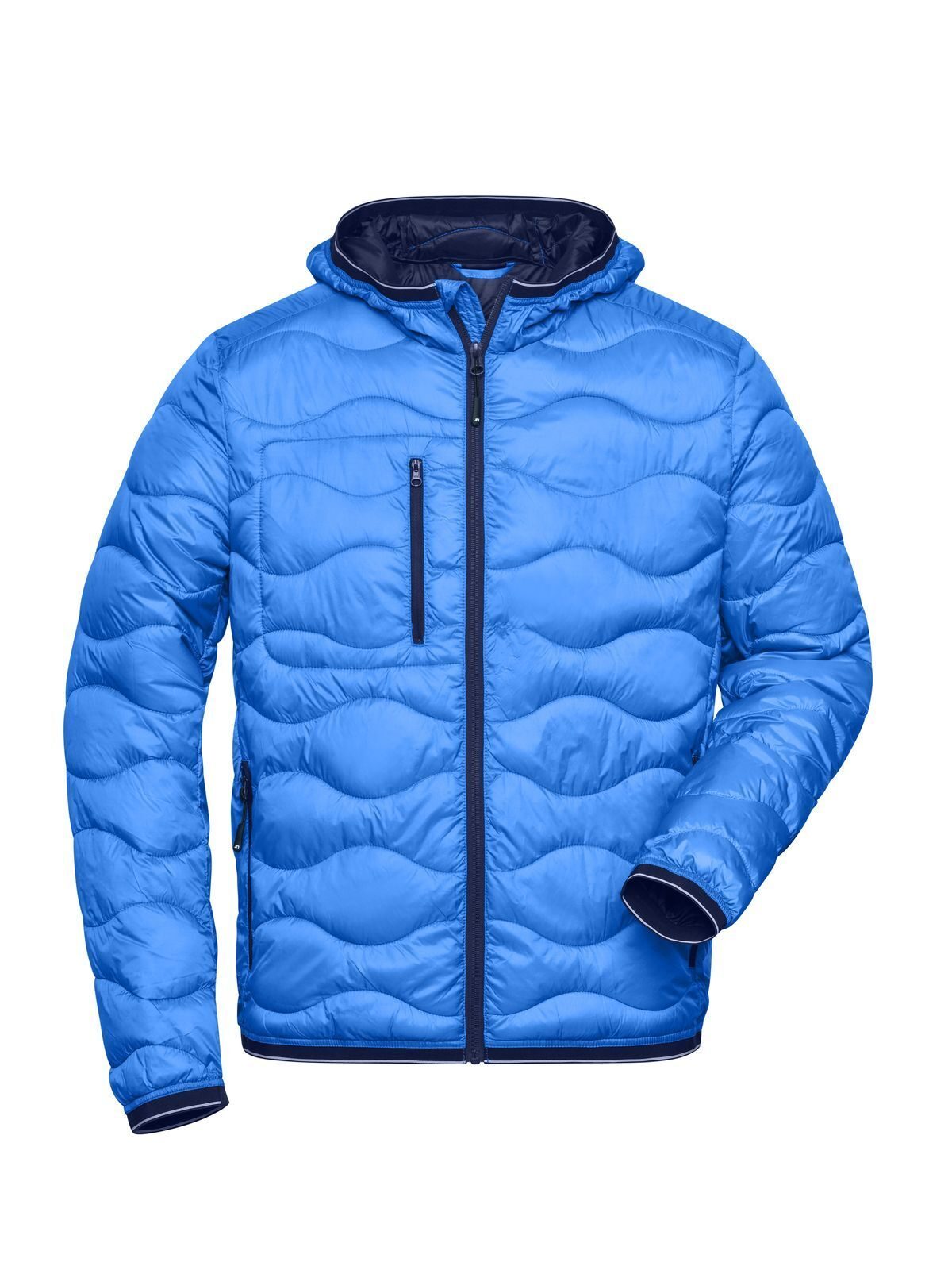 Padded Jacket Herren – Daiber – Farbe blue/navy – individuell veredelbar