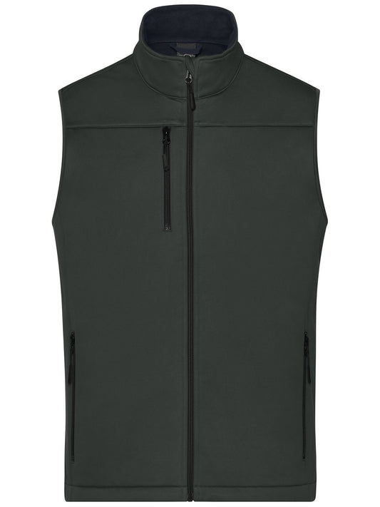 Softshell Vest GRS Herren – Daiber – Farbe graphite – individuell veredelbar