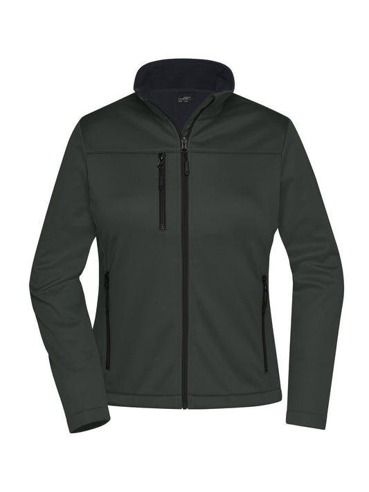 Ladies' Softshell Jacket GRS Damen – Daiber – Farbe graphite – individuell veredelbar