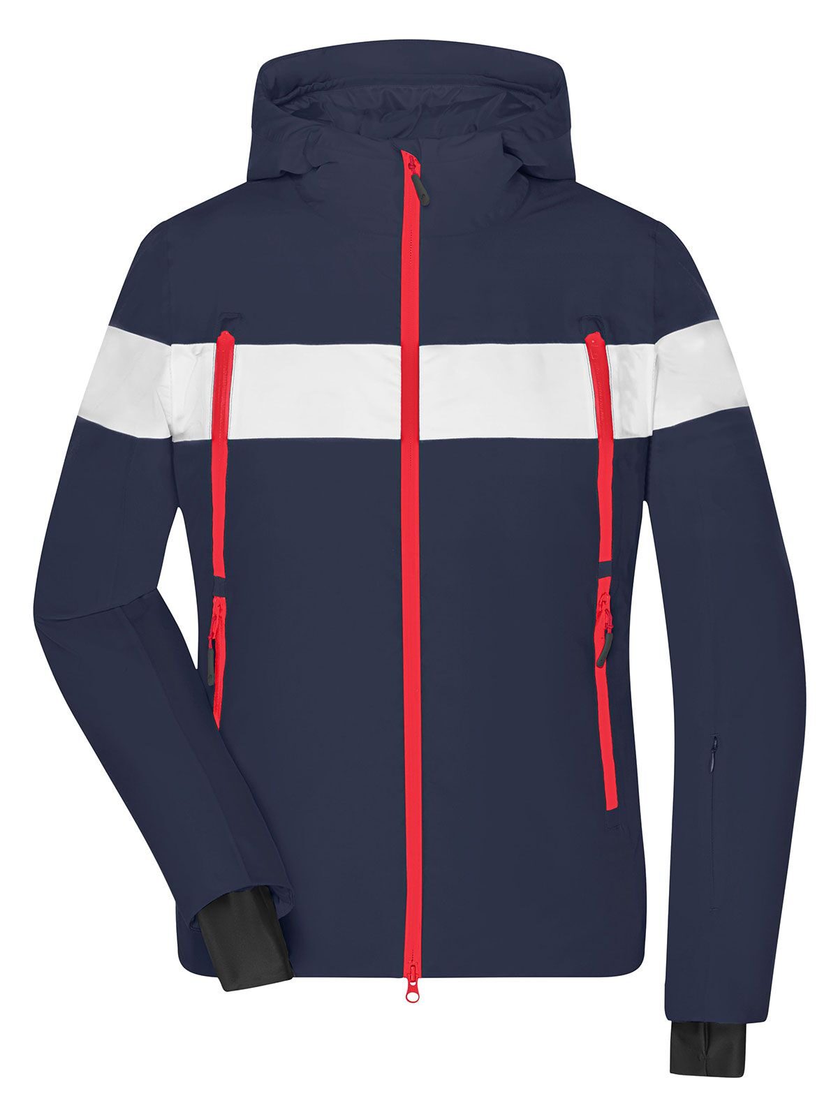 Ladies' Wintersport Jacket Damen – Daiber – Farbe navy/white – individuell veredelbar
