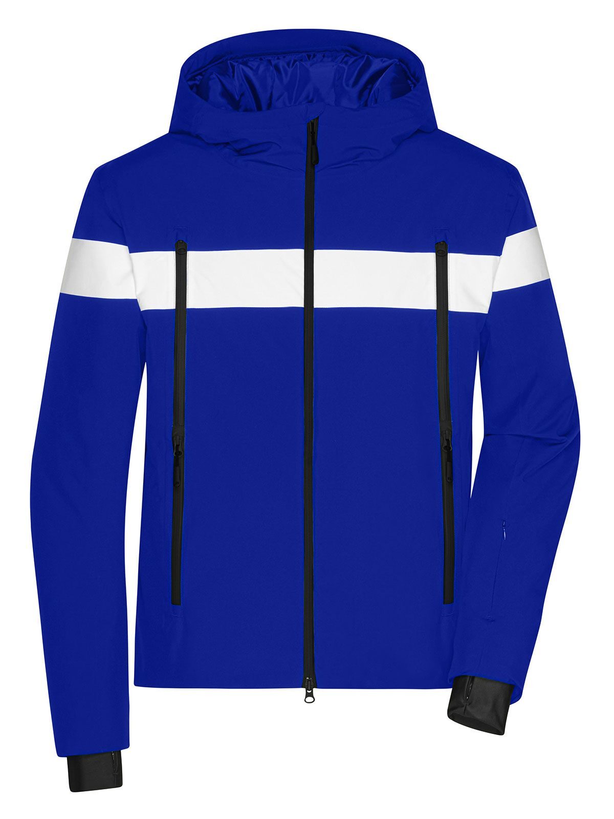 Wintersport Jacket Herren – Daiber – Farbe electric-blue/white – individuell veredelbar