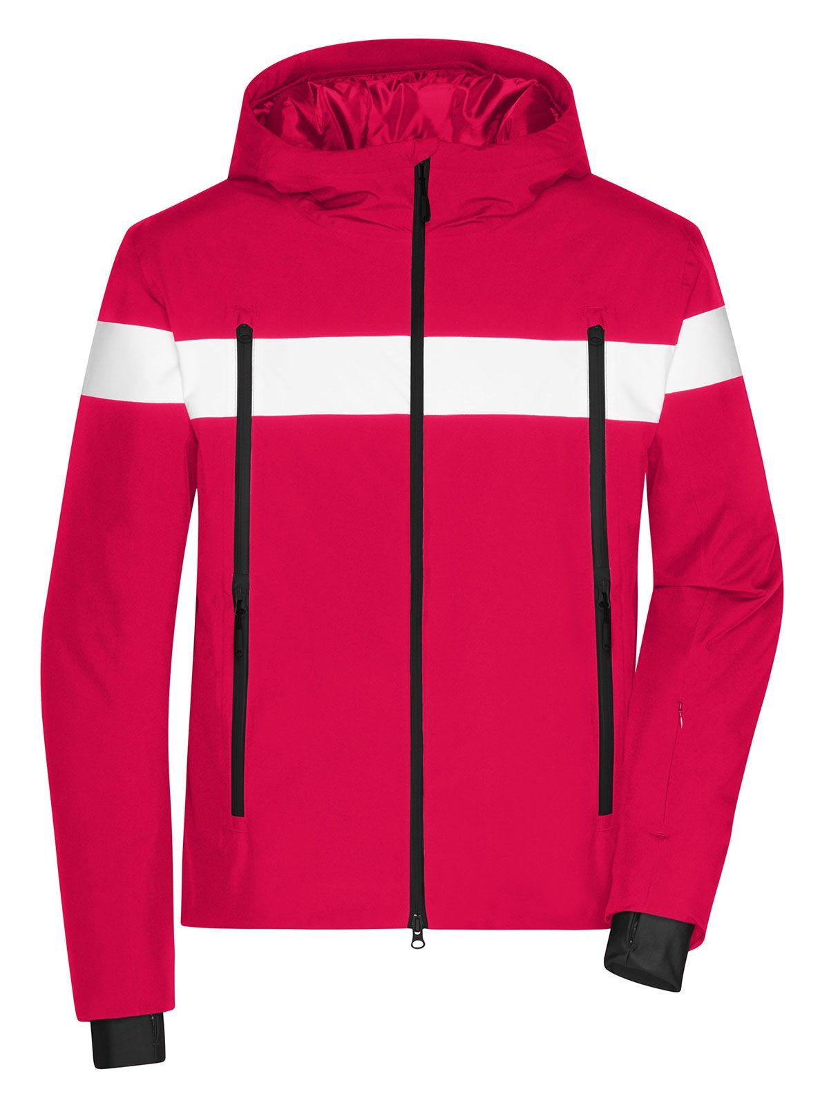 Wintersport Jacket Herren – Daiber – Farbe light-red/white – individuell veredelbar