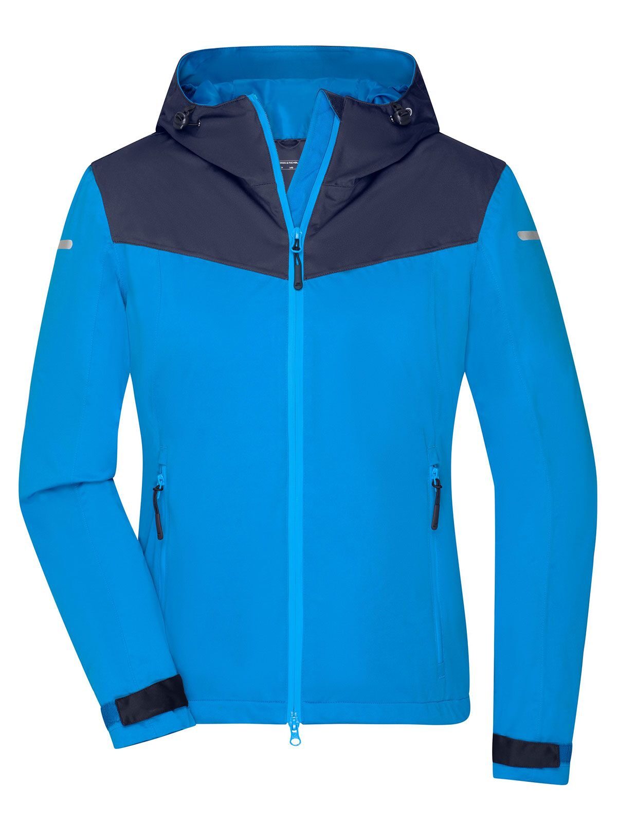 Ladies´ Allweather Jacket Damen – Daiber – Farbe bright-blue/navy/bright-blue – individuell veredelbar
