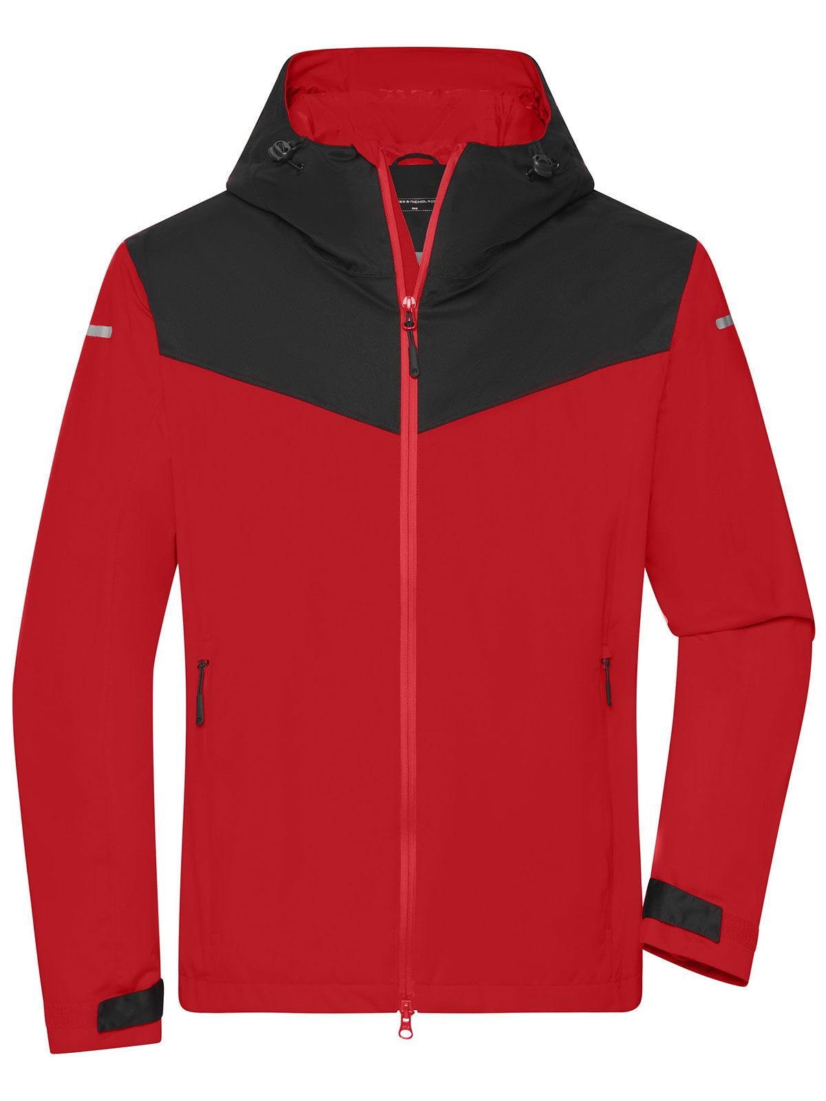 Allweather Jacket Herren – Daiber – Farbe light-red/black/light-red – individuell veredelbar
