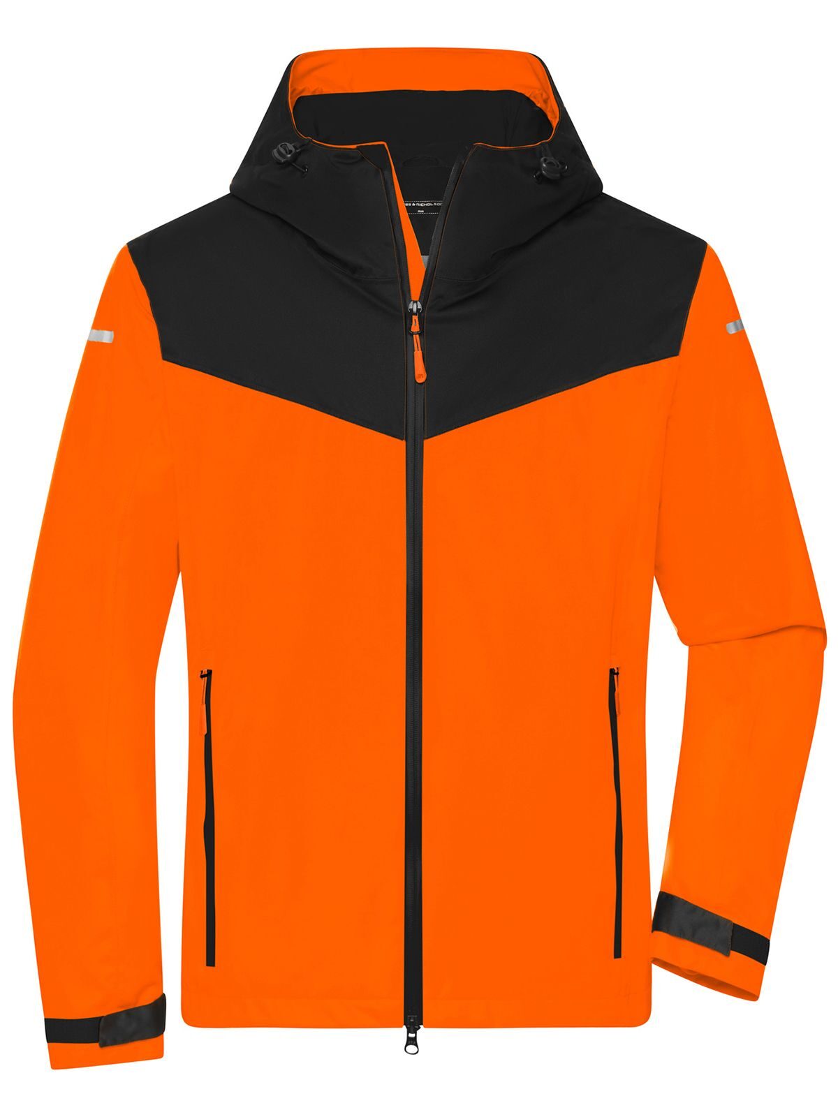 Allweather Jacket Herren – Daiber – Farbe neon-orange/black – individuell veredelbar