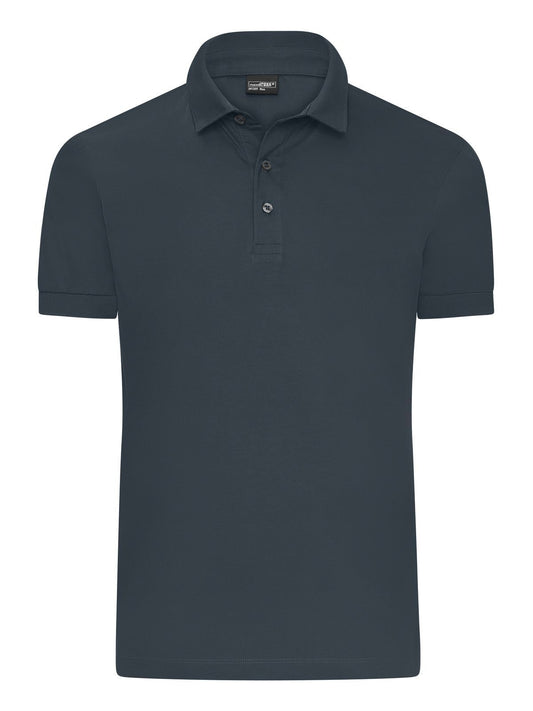 Mercerised Polo Herren Poloshirt – Daiber – Farbe graphite – individuell veredelbar