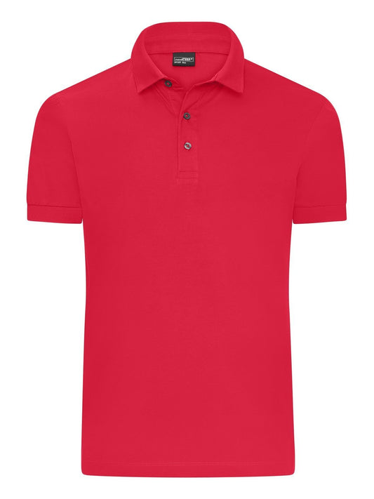 Mercerised Polo Herren Poloshirt – Daiber – Farbe light-red – individuell veredelbar