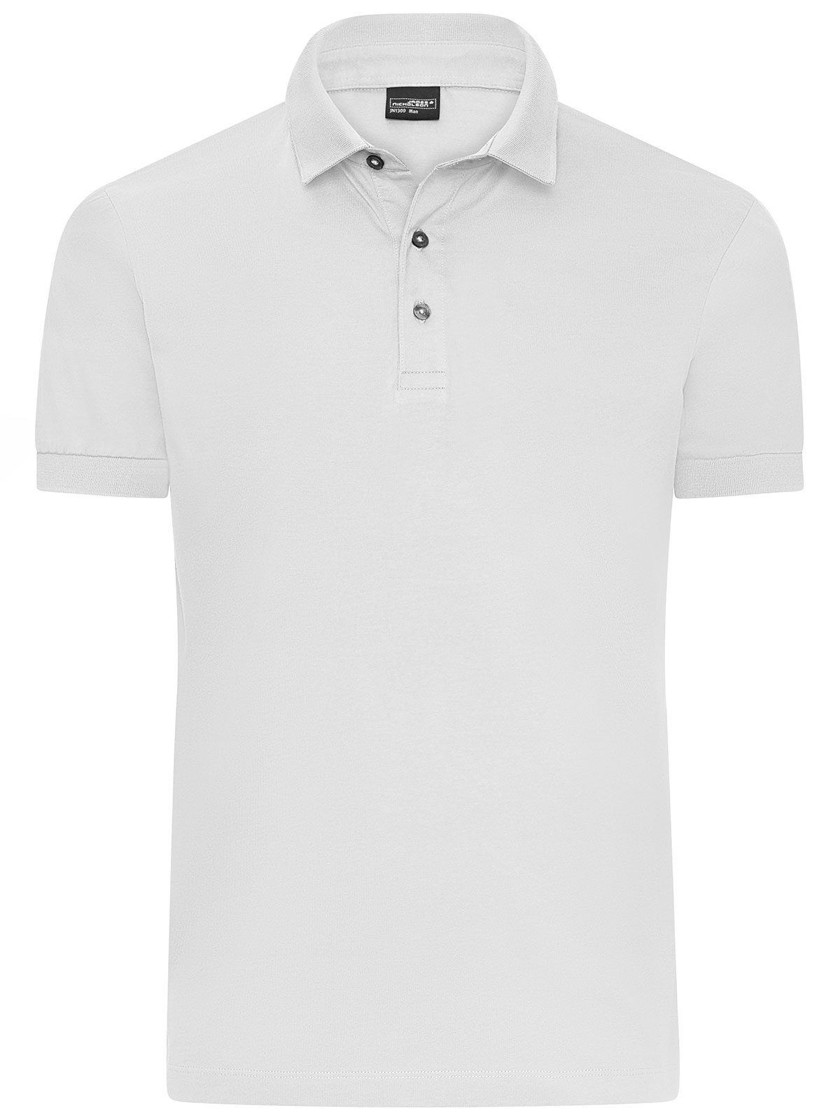 Mercerised Polo Herren Poloshirt – Daiber – Farbe Weiß – individuell veredelbar