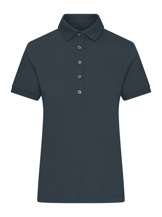 Ladies' Mercerised Polo Damen Poloshirt – Daiber – Farbe graphite – individuell veredelbar