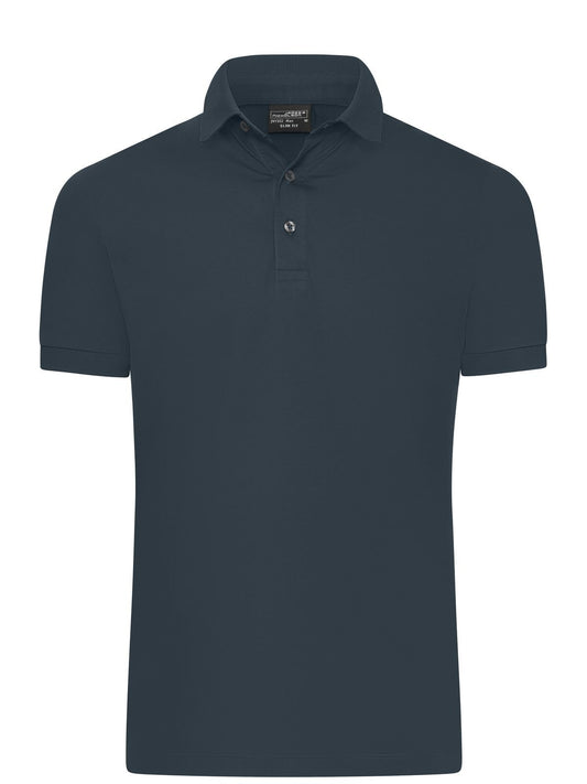 Mercerised Polo Slim Fit Herren Poloshirt – Daiber – Farbe graphite – individuell veredelbar