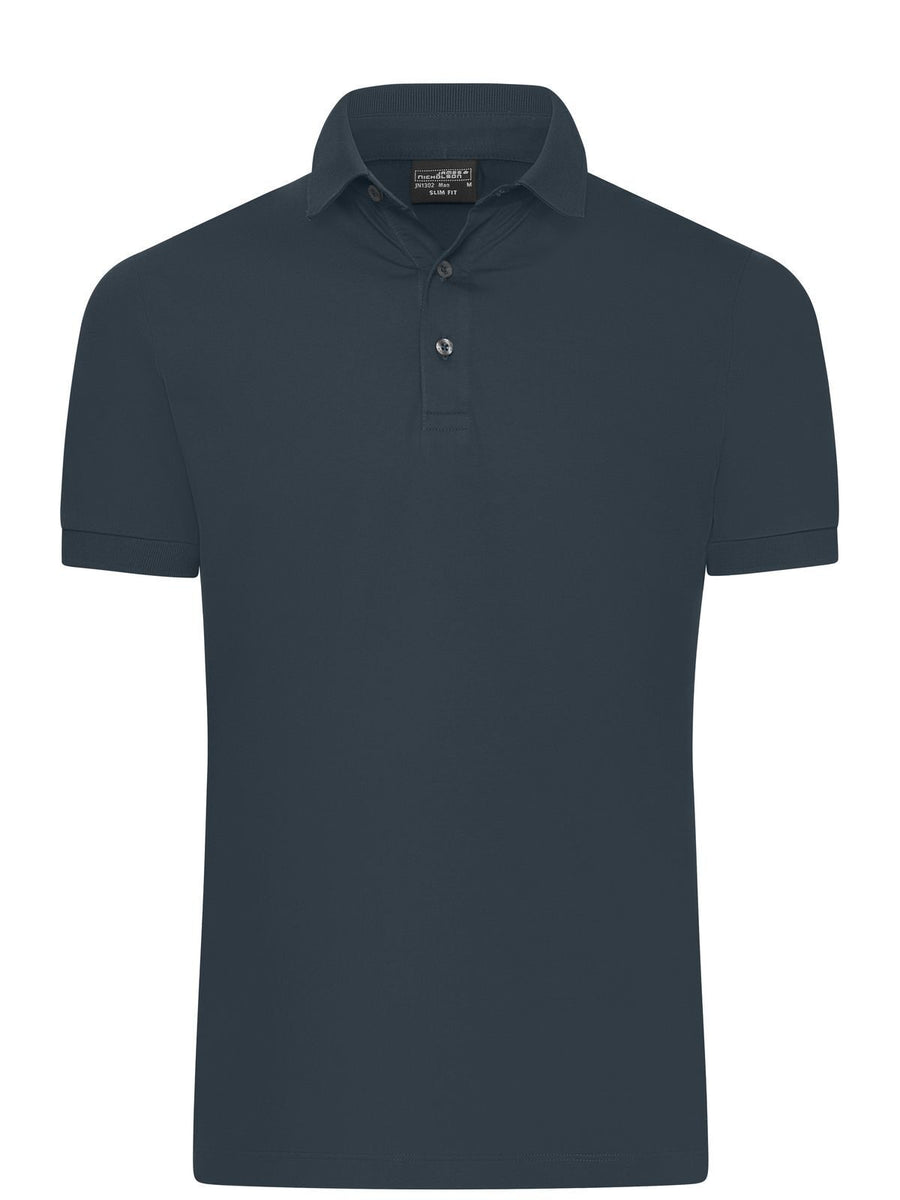 Mercerised Polo Slim Fit Herren Poloshirt – Daiber