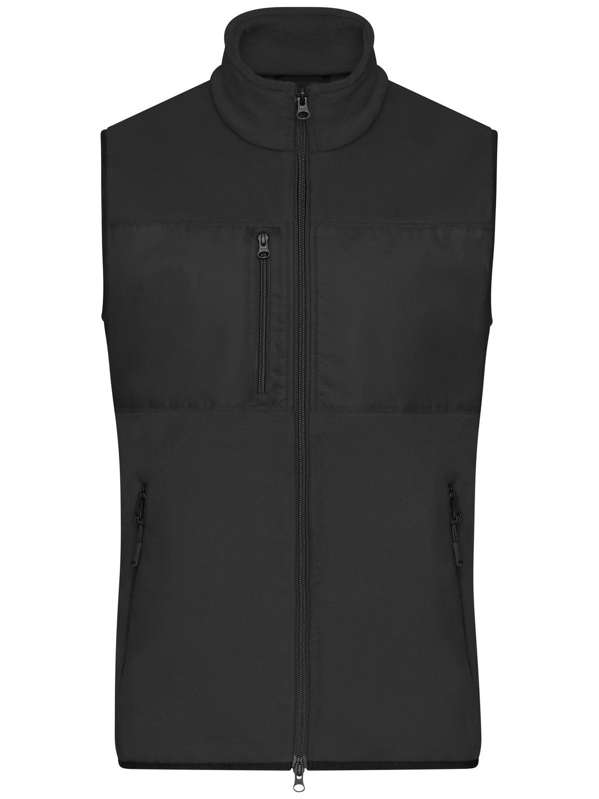 Fleece Vest Herren – Daiber – Farbe black/black – individuell veredelbar