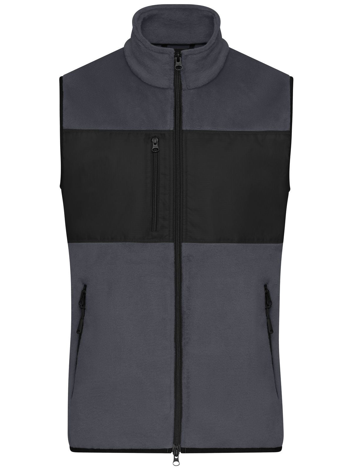 Fleece Vest Herren – Daiber – Farbe carbon/black – individuell veredelbar