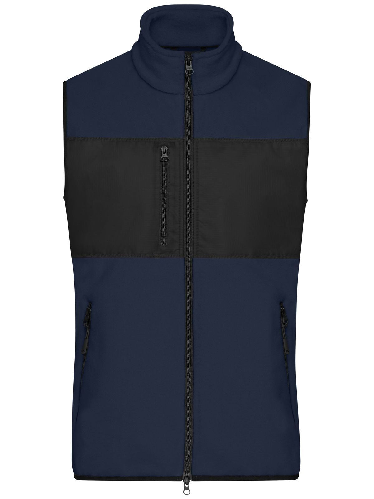 Fleece Vest Herren – Daiber – Farbe navy/black – individuell veredelbar