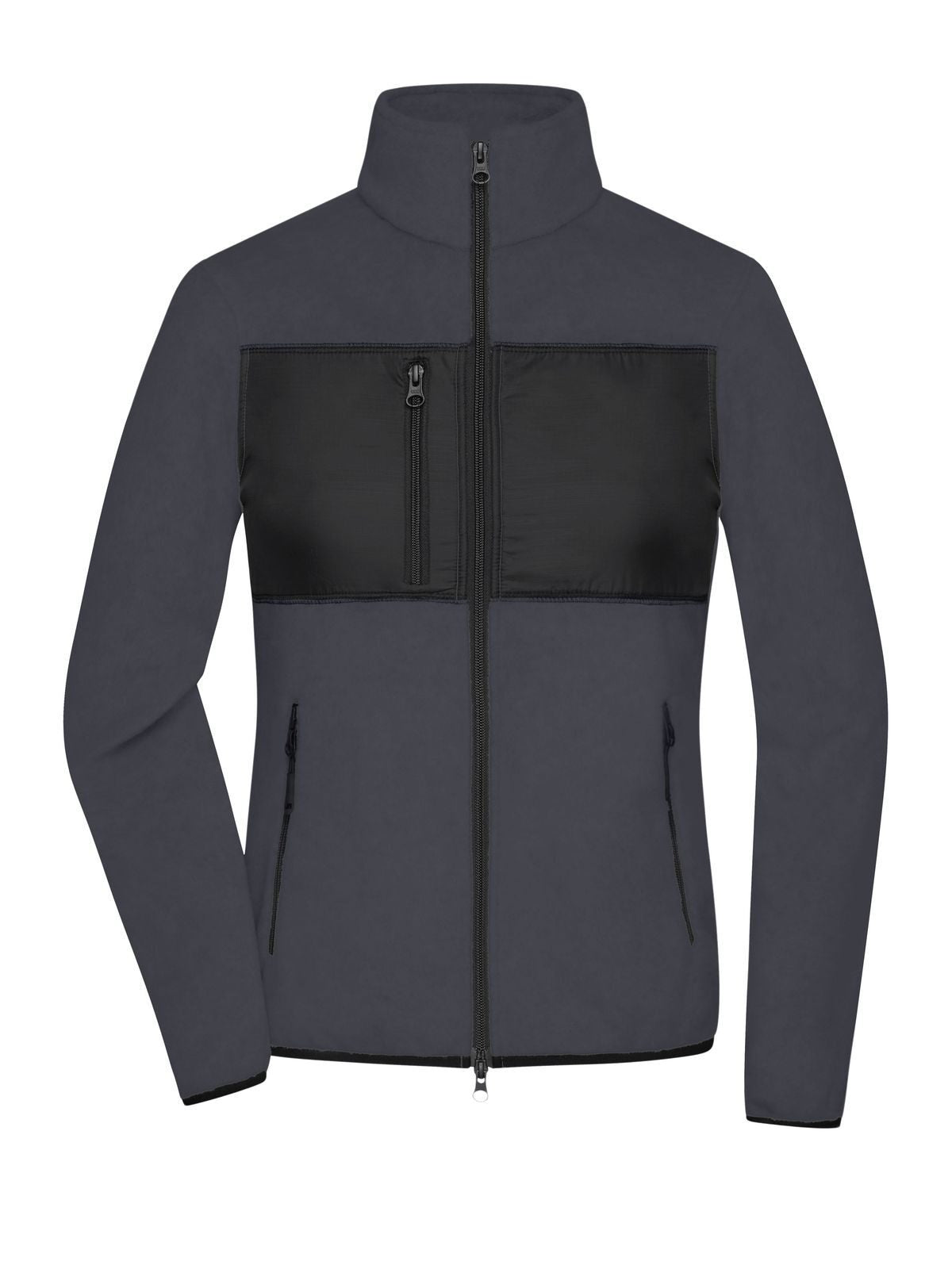 Ladies' Fleece Jacket Damen – Daiber – Farbe carbon/black – individuell veredelbar