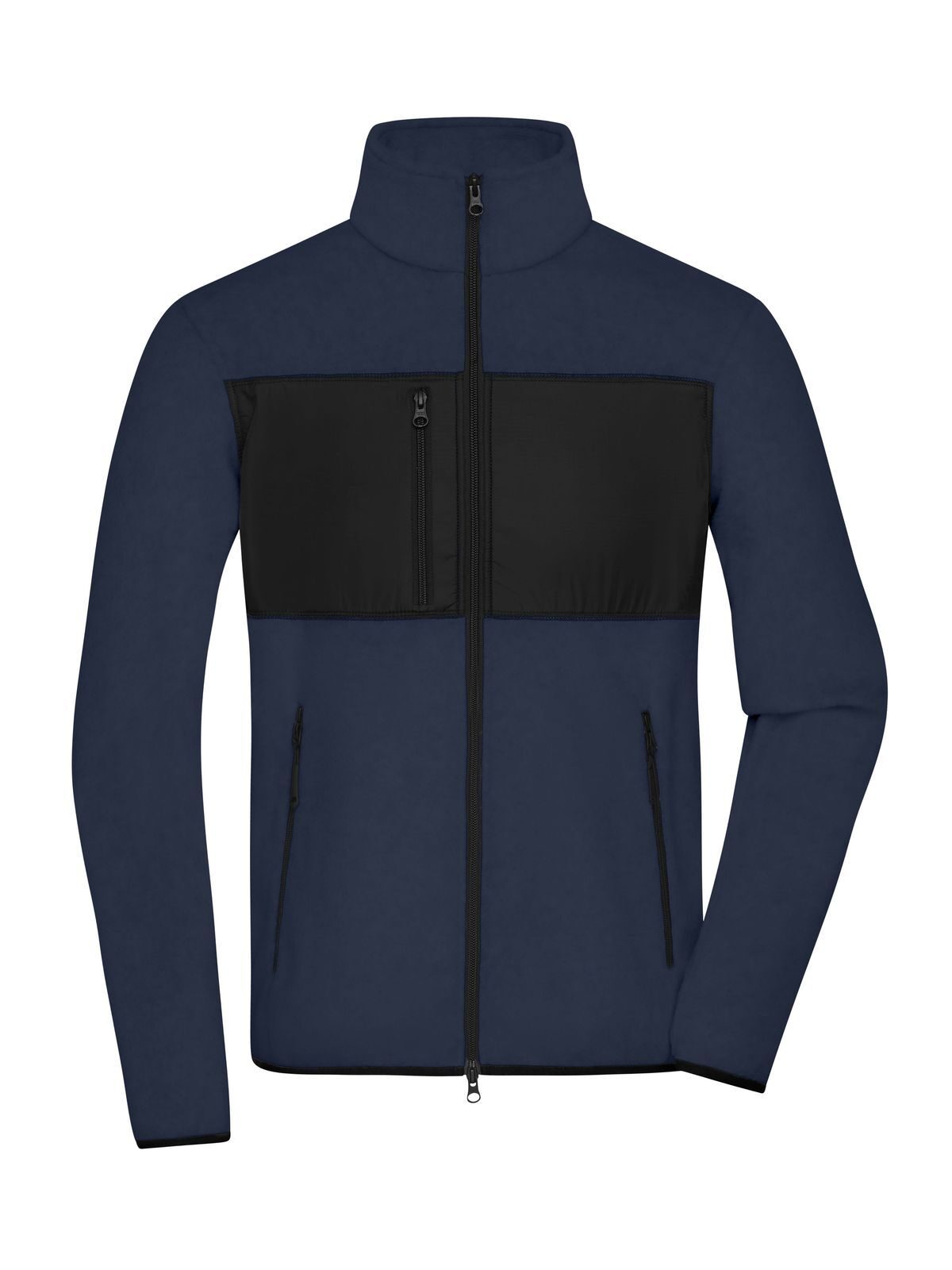 Fleece Jacket Herren – Daiber – Farbe navy/black – individuell veredelbar