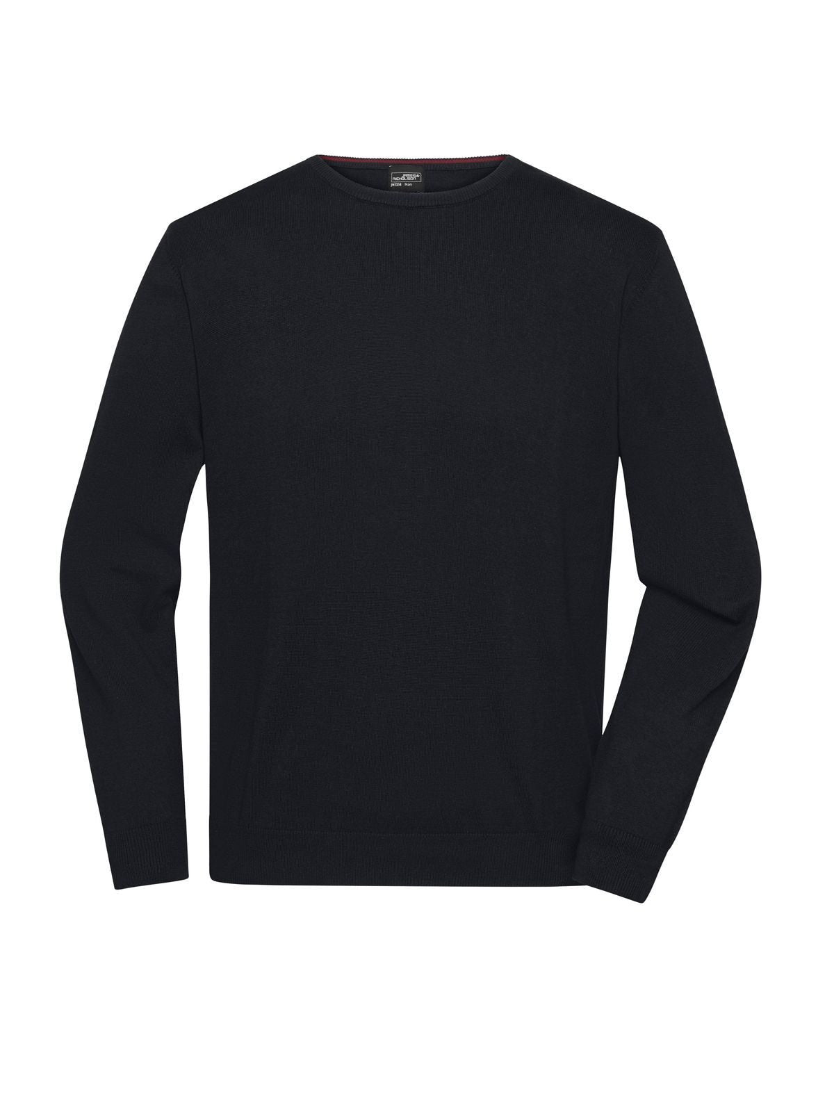 Mens' Round-Neck Pullover Herren Strick / Weste – Daiber – Farbe Schwarz – individuell veredelbar