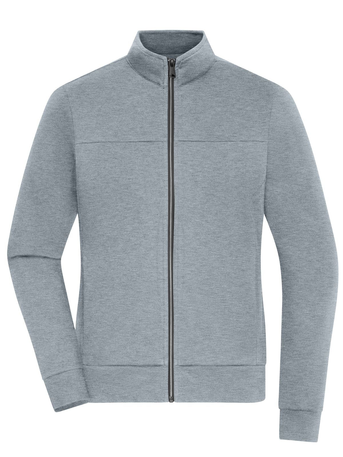 Ladies' Jacket Damen Sweatshirt / Hoodie – Daiber – Farbe light-melange – individuell veredelbar
