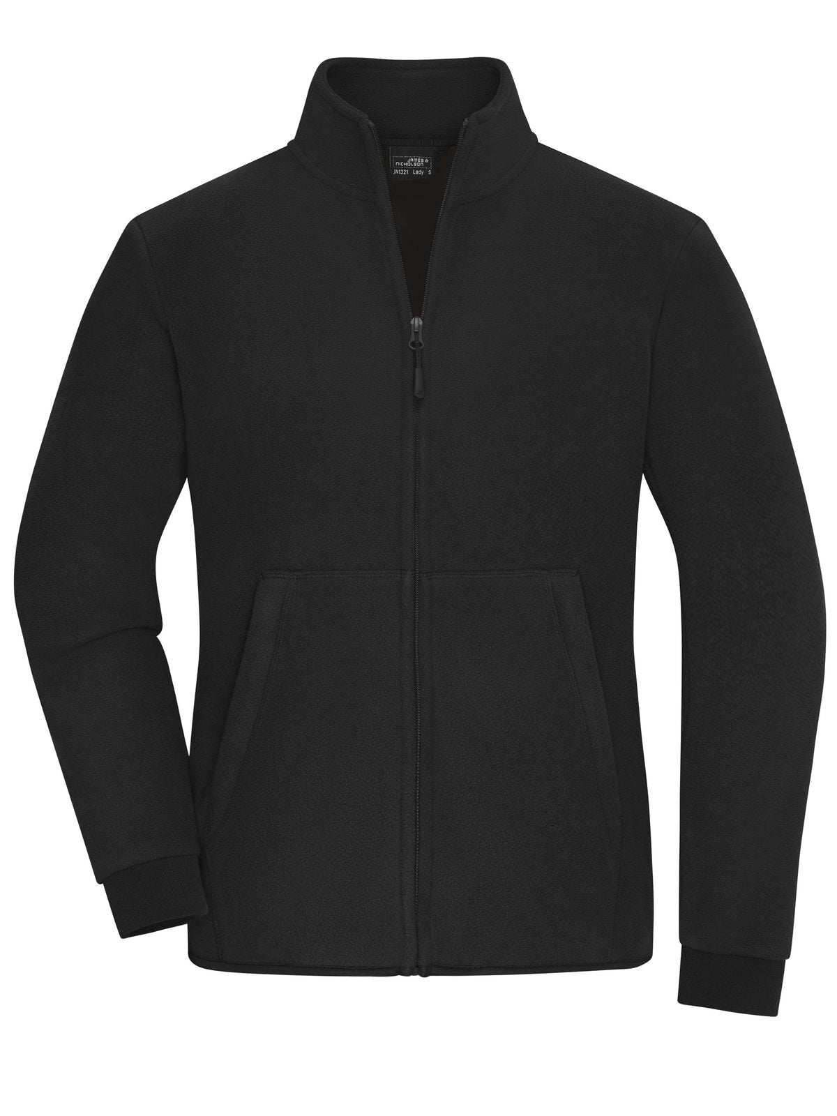 Ladies' Bonded Fleece Jacket Damen – Daiber – Farbe black/dark-grey – individuell veredelbar