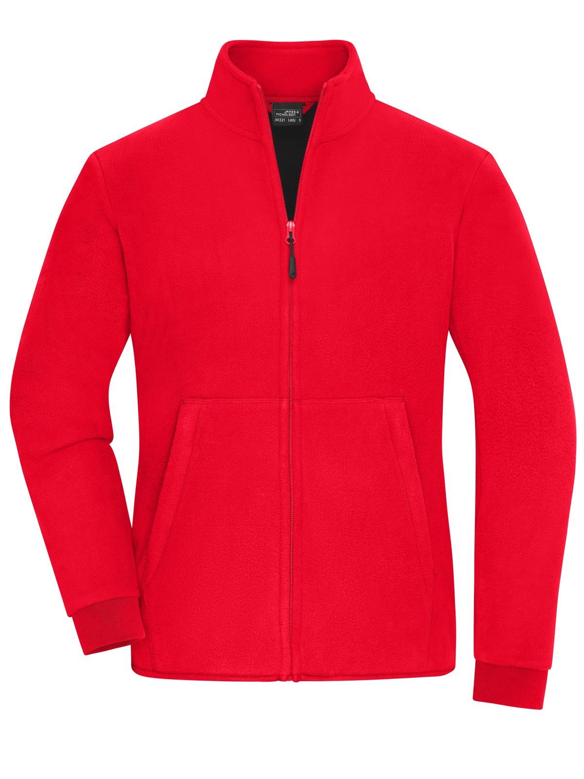 Ladies' Bonded Fleece Jacket Damen – Daiber – Farbe red/black – individuell veredelbar