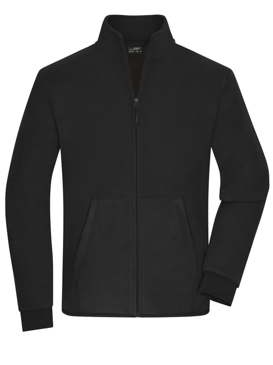 Bonded Fleece Jacket Herren – Daiber – Farbe black/dark-grey – individuell veredelbar
