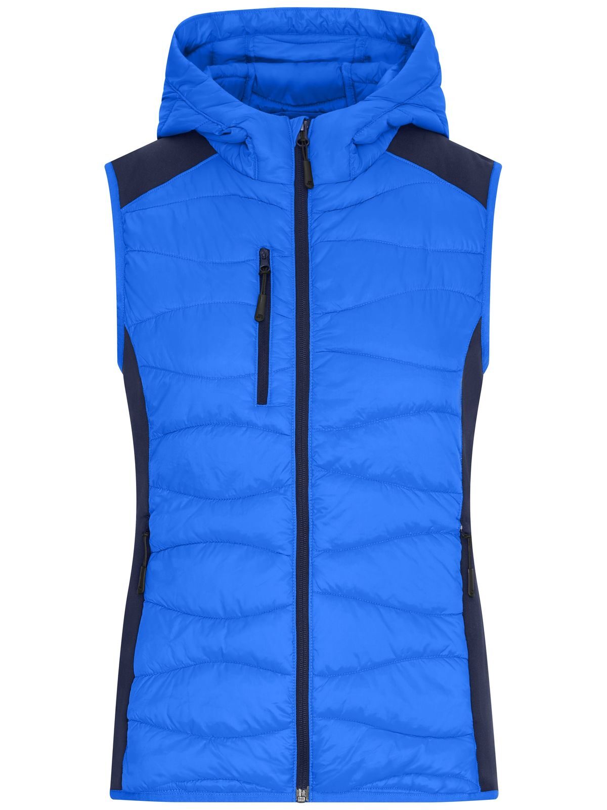 Ladies' Hybrid Vest Damen Jacke – Daiber – Farbe blue/navy – individuell veredelbar
