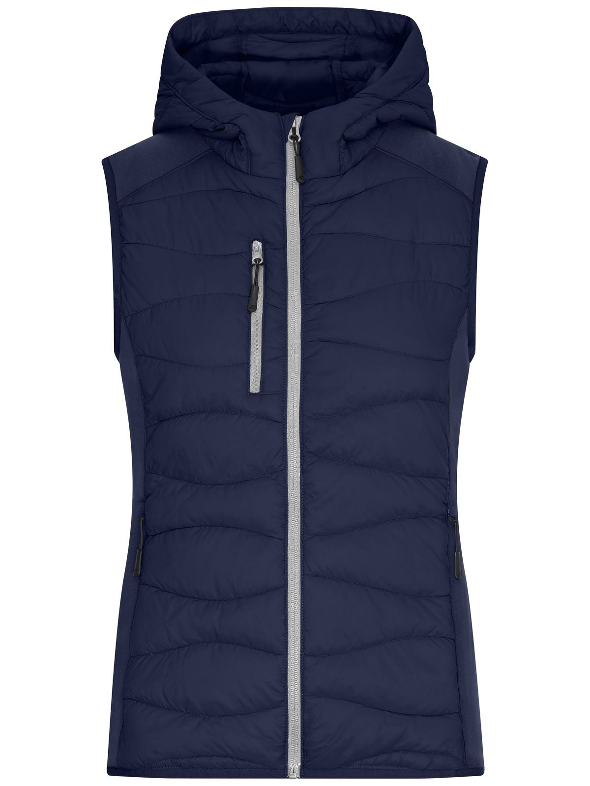 Ladies' Hybrid Vest Damen Jacke – Daiber – Farbe navy/navy – individuell veredelbar