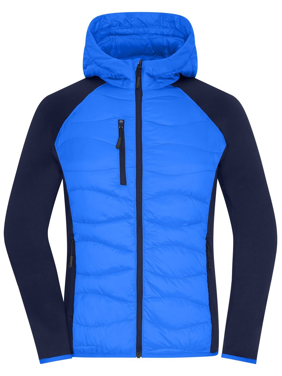 Ladies' Hybrid Jacket Damen – Daiber – Farbe blue/navy – individuell veredelbar