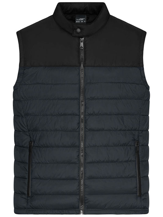 Padded Vest Herren Jacke – Daiber – Farbe carbon/black – individuell veredelbar