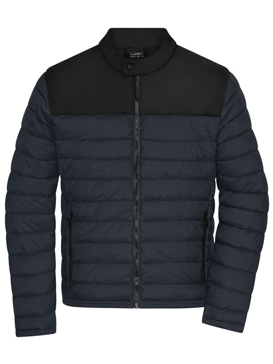 Padded Jacket Herren – Daiber – Farbe carbon/black – individuell veredelbar