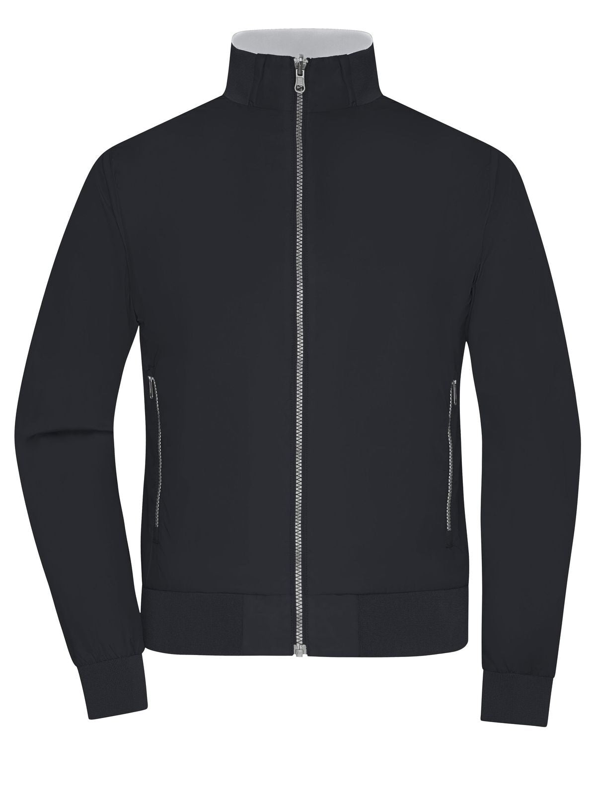 Ladies' Blouson Damen Jacke – Daiber – Farbe black/silver – individuell veredelbar