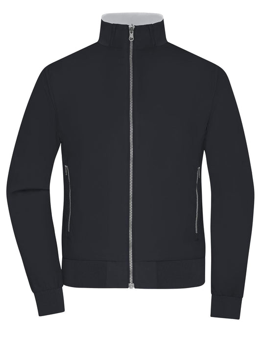 Ladies' Blouson Damen Jacke – Daiber – Farbe black/silver – individuell veredelbar