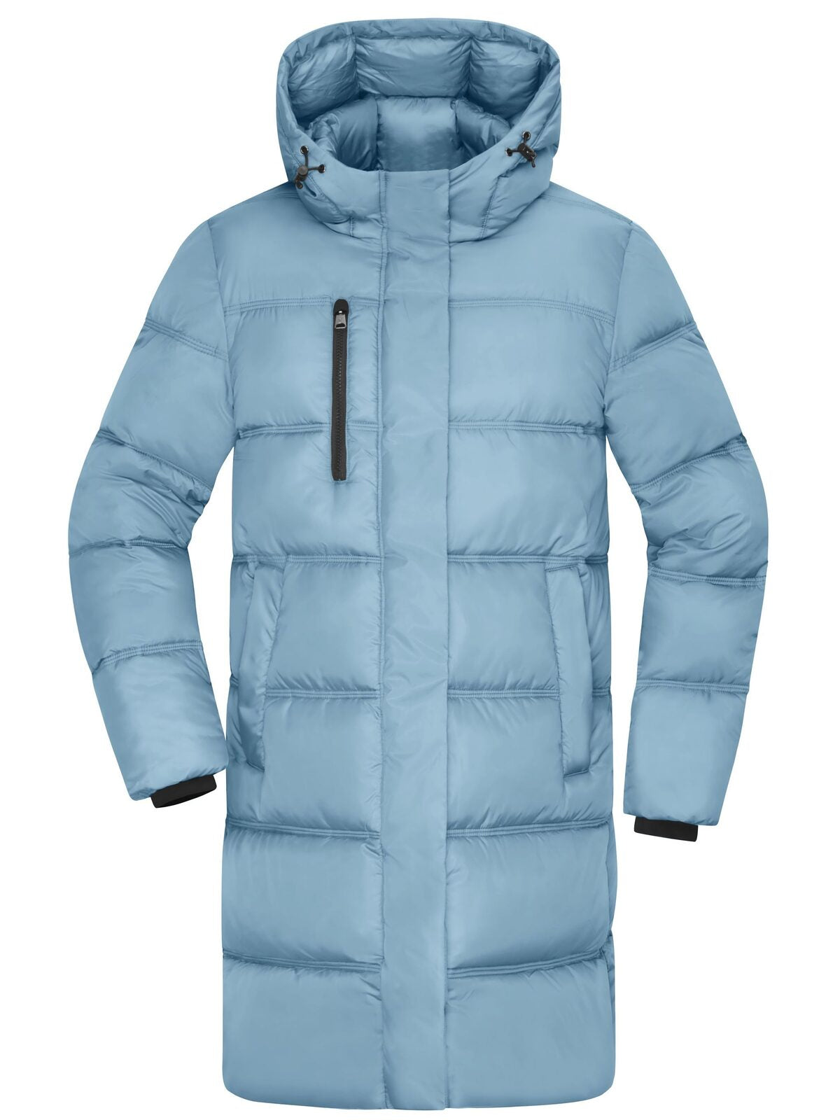 Ladies' Winter Short Coat Damen Jacke – Daiber – Farbe milky blue – individuell veredelbar