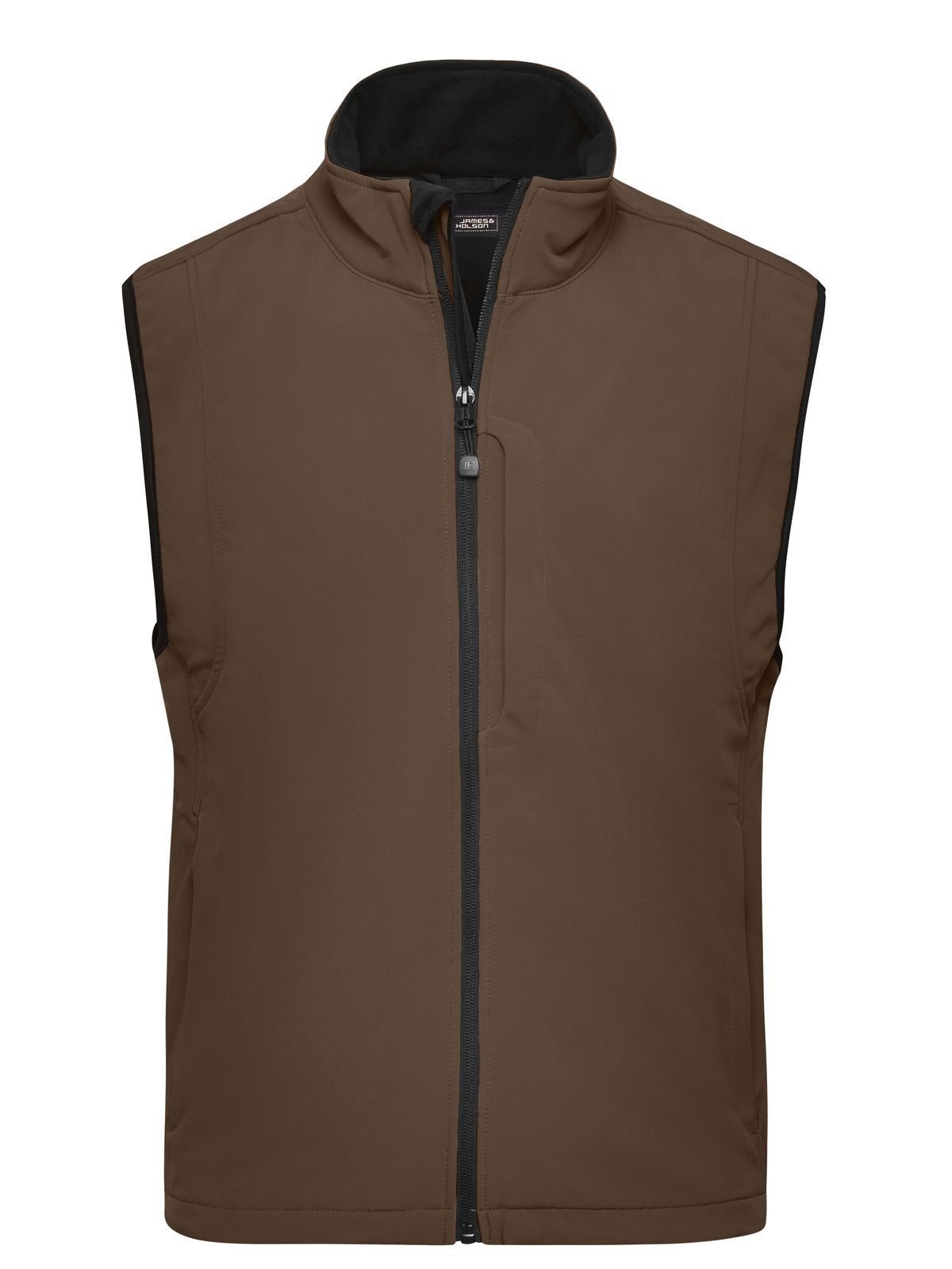 Softshell Vest Herren – Daiber – Farbe Braun – individuell veredelbar