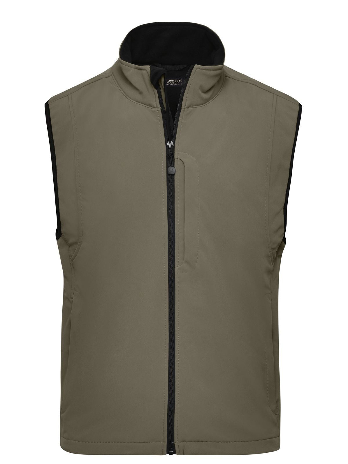 Softshell Vest Herren – Daiber – Farbe Olive – individuell veredelbar