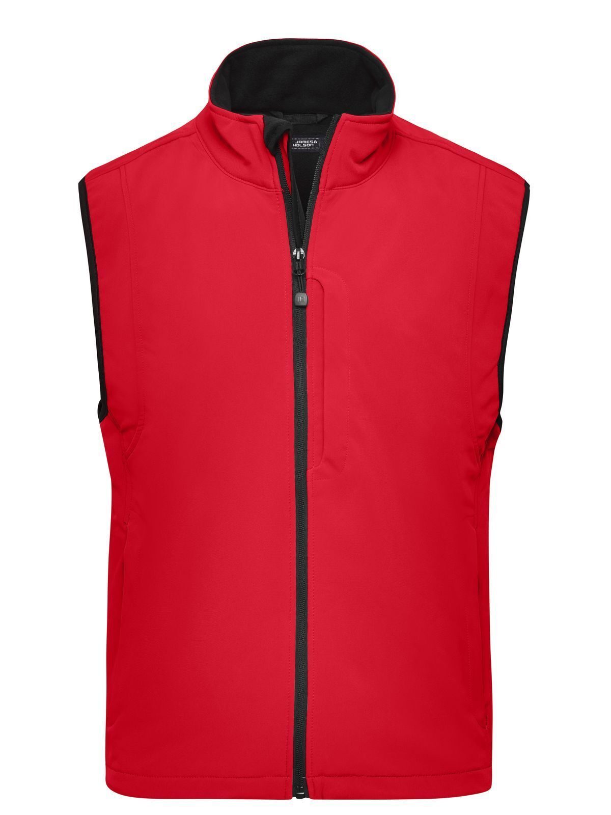 Softshell Vest Herren – Daiber – Farbe Rot – individuell veredelbar
