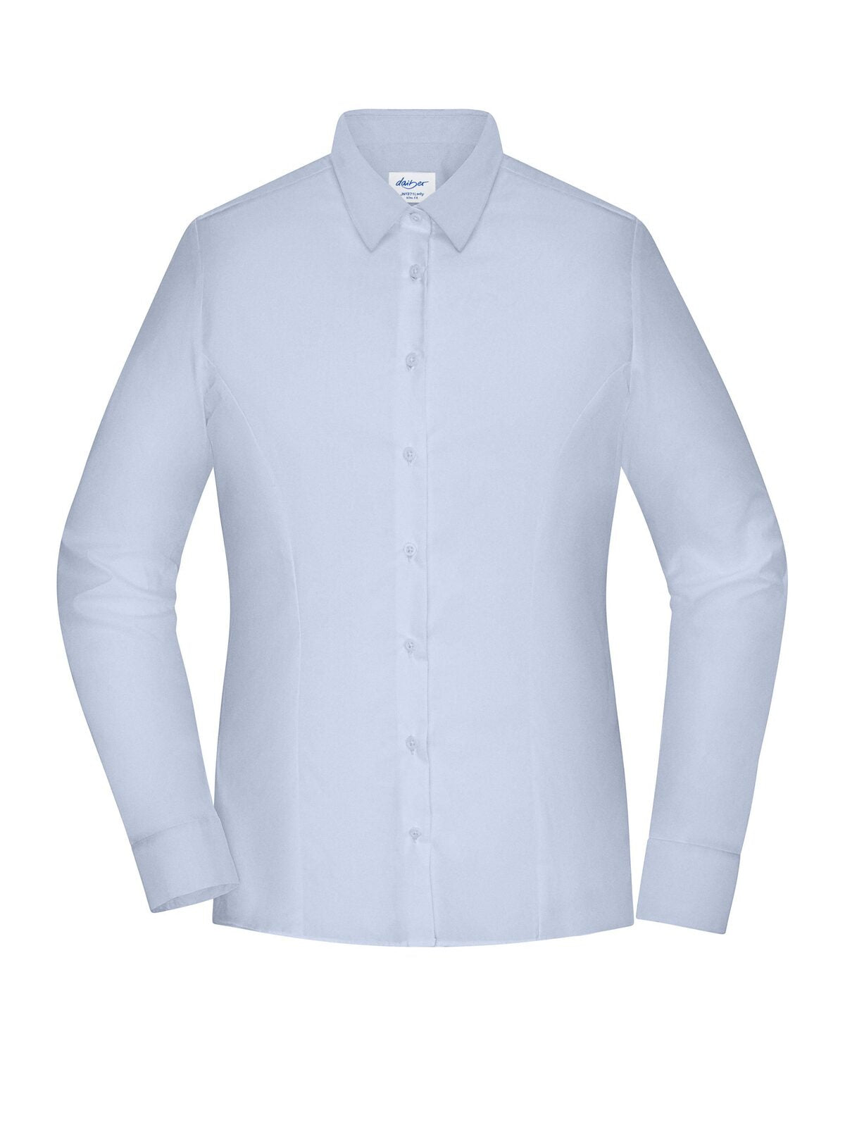 Ladies' Shirt - SLIM FIT Damen Hemd / Bluse – Daiber – Farbe light-blue – individuell veredelbar
