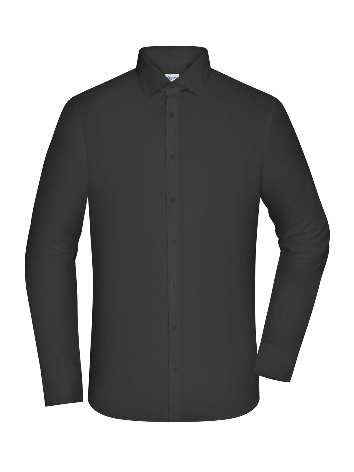 Shirt - SLIM FIT Herren Hemd / Bluse – Daiber – Farbe Schwarz – individuell veredelbar