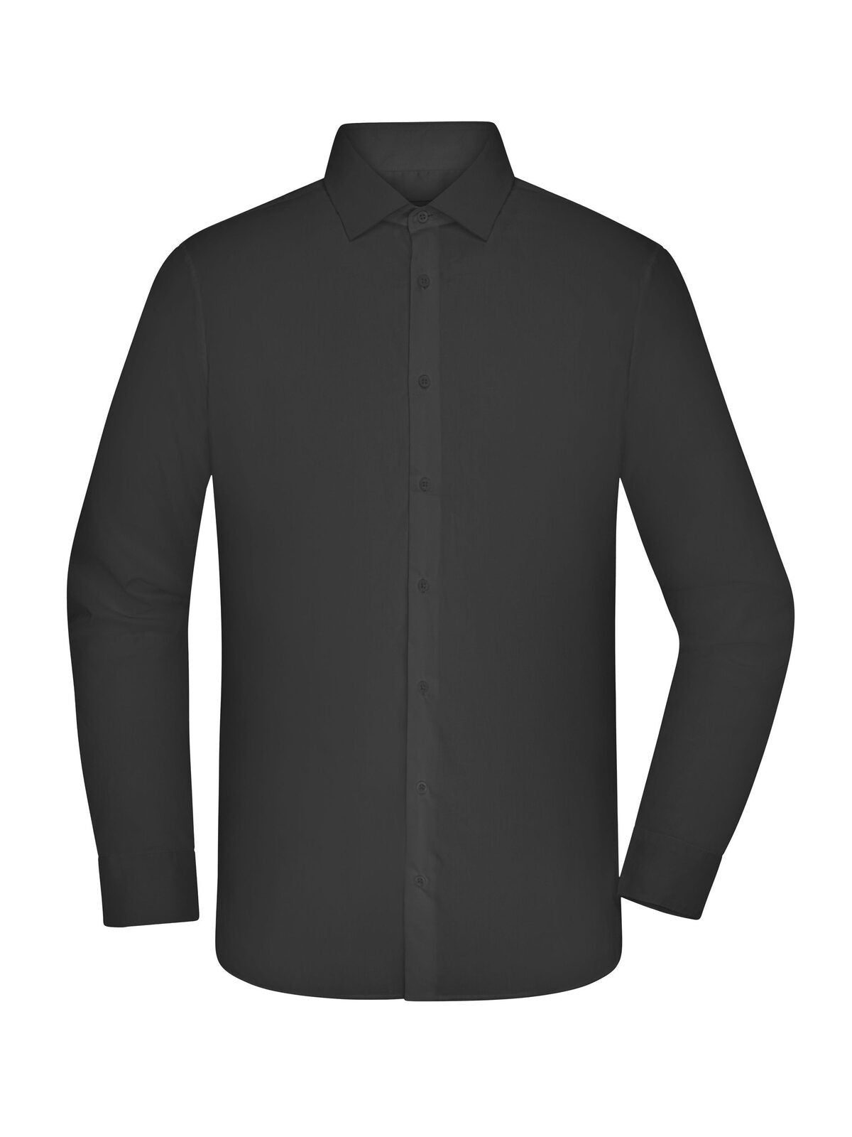 Shirt - MODERN FIT Herren Hemd / Bluse – Daiber – Farbe Schwarz – individuell veredelbar