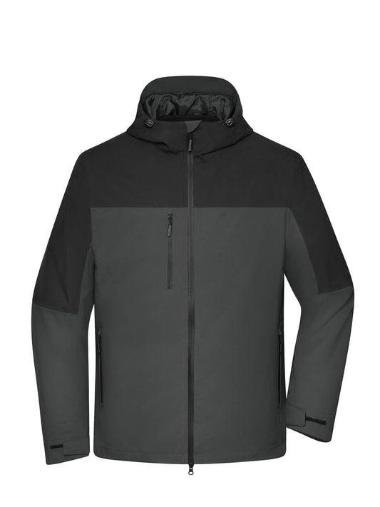 Men‘s 3-in-1 Jacket GRS Herren – Daiber – Farbe carbon/black – individuell veredelbar