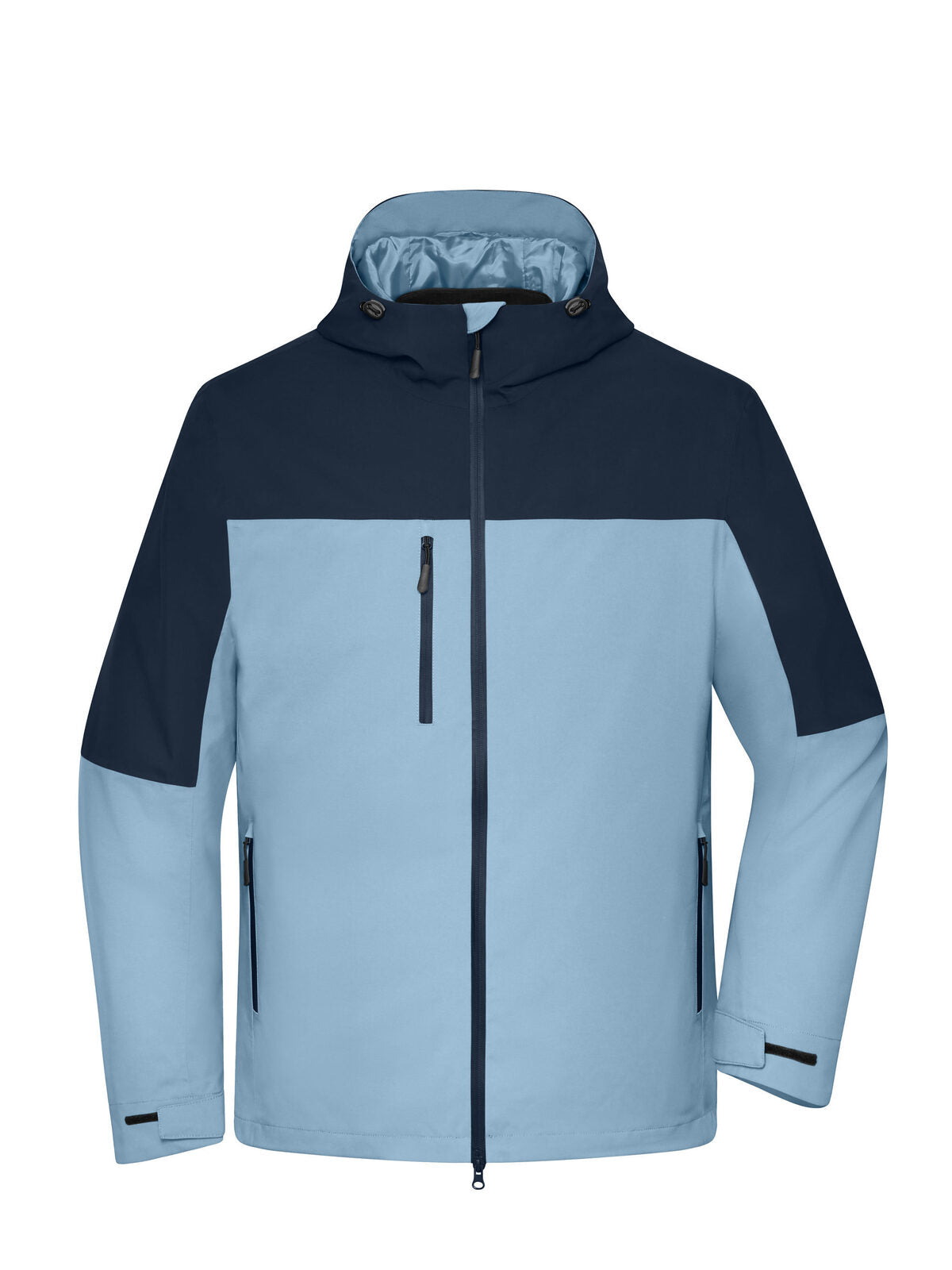 Men‘s 3-in-1 Jacket GRS Herren – Daiber – Farbe milky-blue/navy – individuell veredelbar