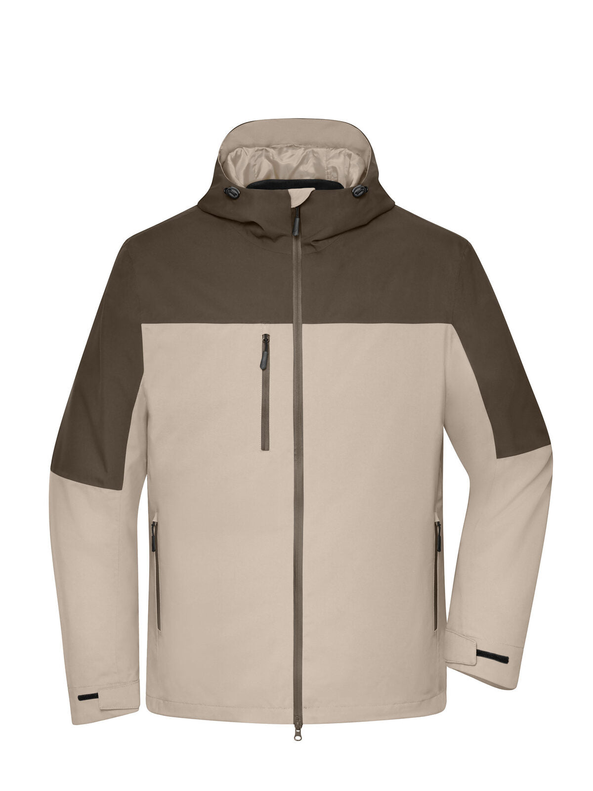 Men‘s 3-in-1 Jacket GRS Herren – Daiber – Farbe sandstone/muddy-brown – individuell veredelbar